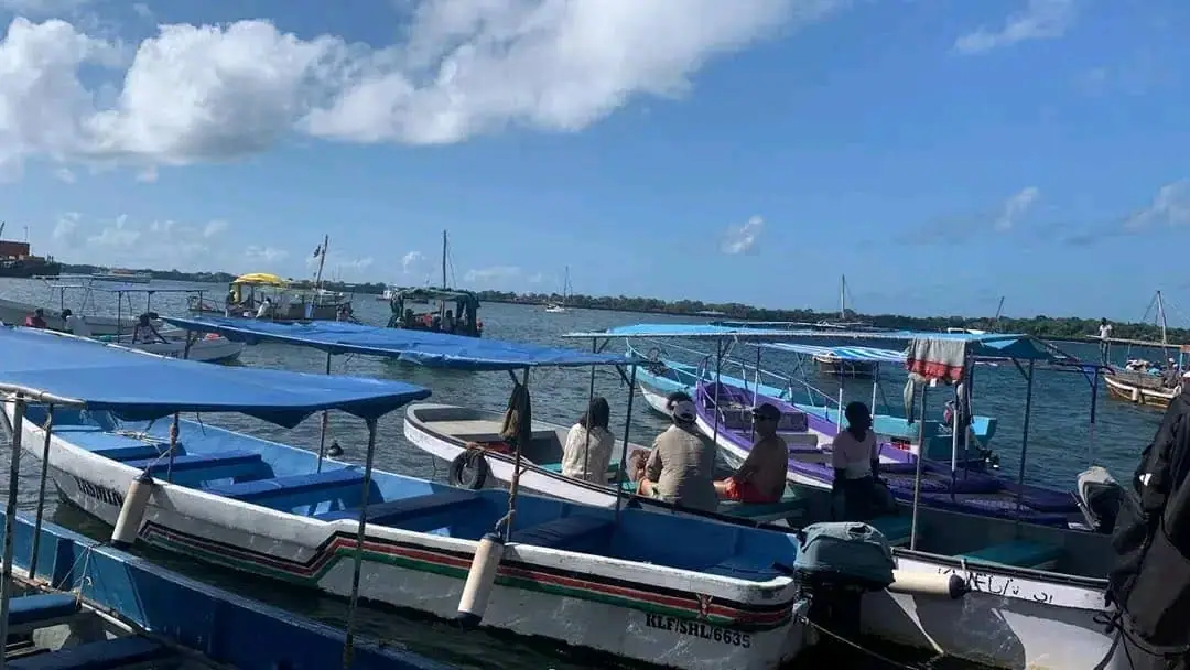 Open ocean Kenya coast